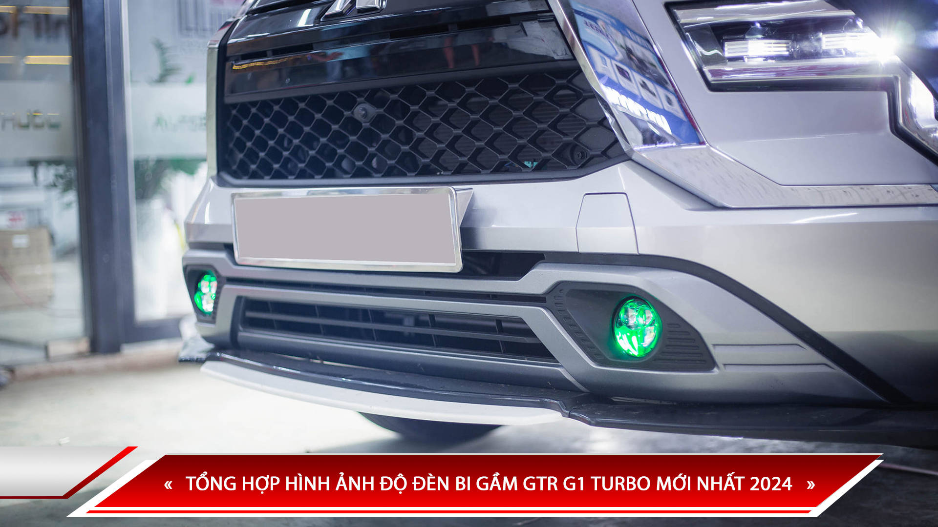 TỔNG HỢP HÌNH ẢNH ĐỘ ĐÈN BI GẦM GTR G1 TURBO MỚI NHẤT 2024